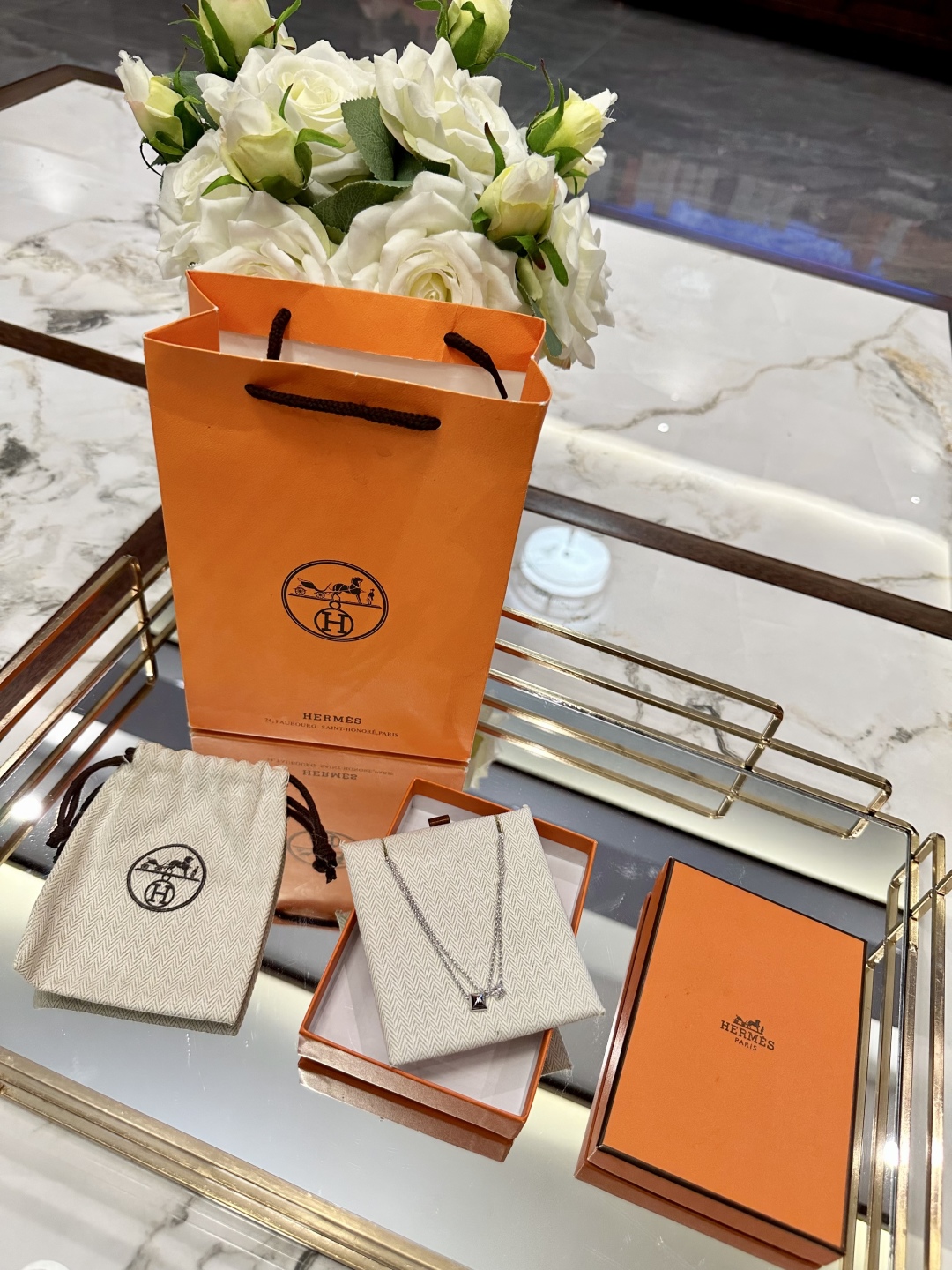 HERMES jewelry model 67